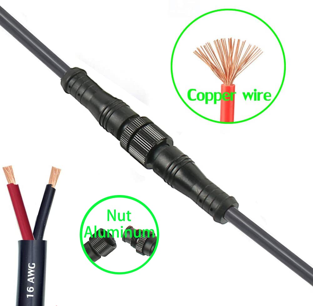 Connettore Intermedio Con Cavo Per Striscia LED IP68 10mm 2Pin 2 600x600 Connettore Intermedio Con Cavo Per Striscia LED IP68 10mm 2Pin 2 600x600