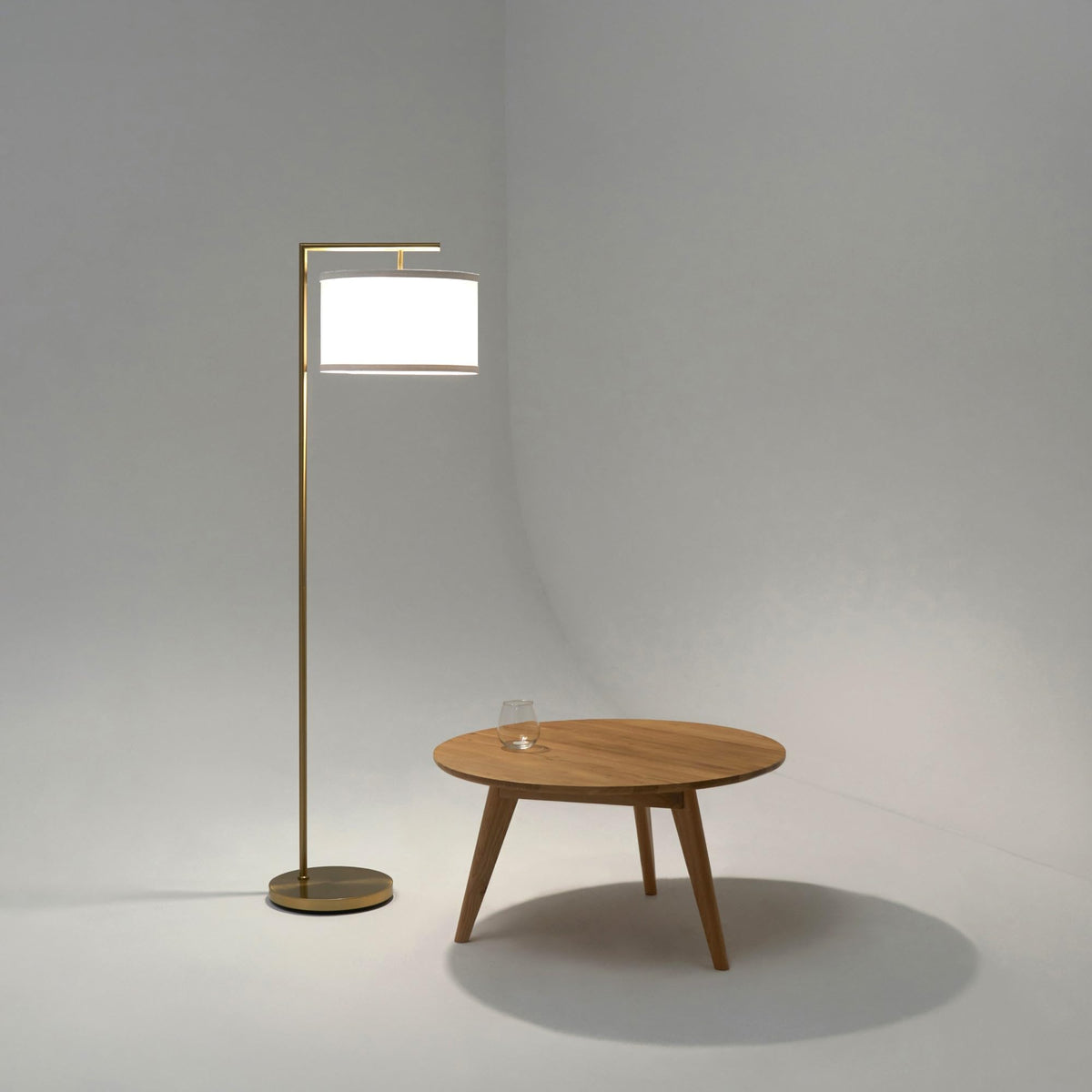 Brightech Montage Modern Floor Lamp - LED Tall Standing Lamp, Antique ...