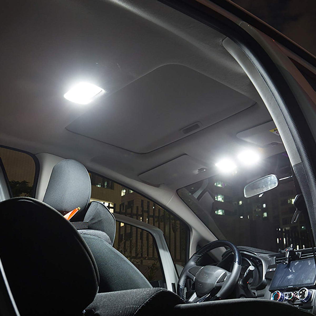 10pcs Interior LED Lights Bulb Kit for Hon'da CR-V CRV 2007 10pcs Interior LED Lights Bulb Kit for Hon'da CR-V CRV 2007