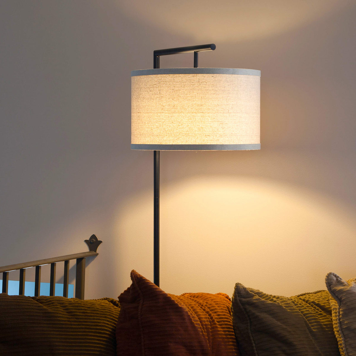 Brightech Montage Modern Floor lamp, LED Floor Lamp for Living Rooms ...