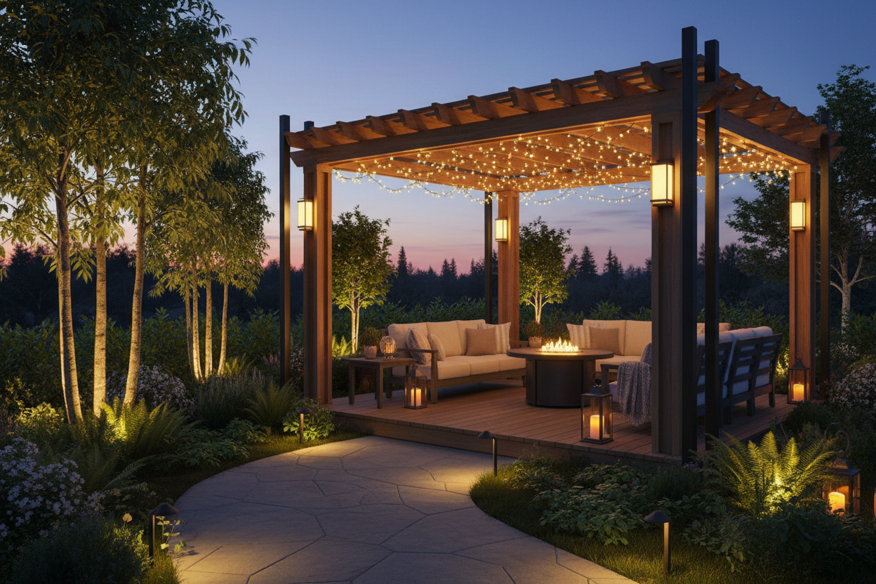 Enhance Your Patio and Backyard with Creative Outdoor Lighting Ideas