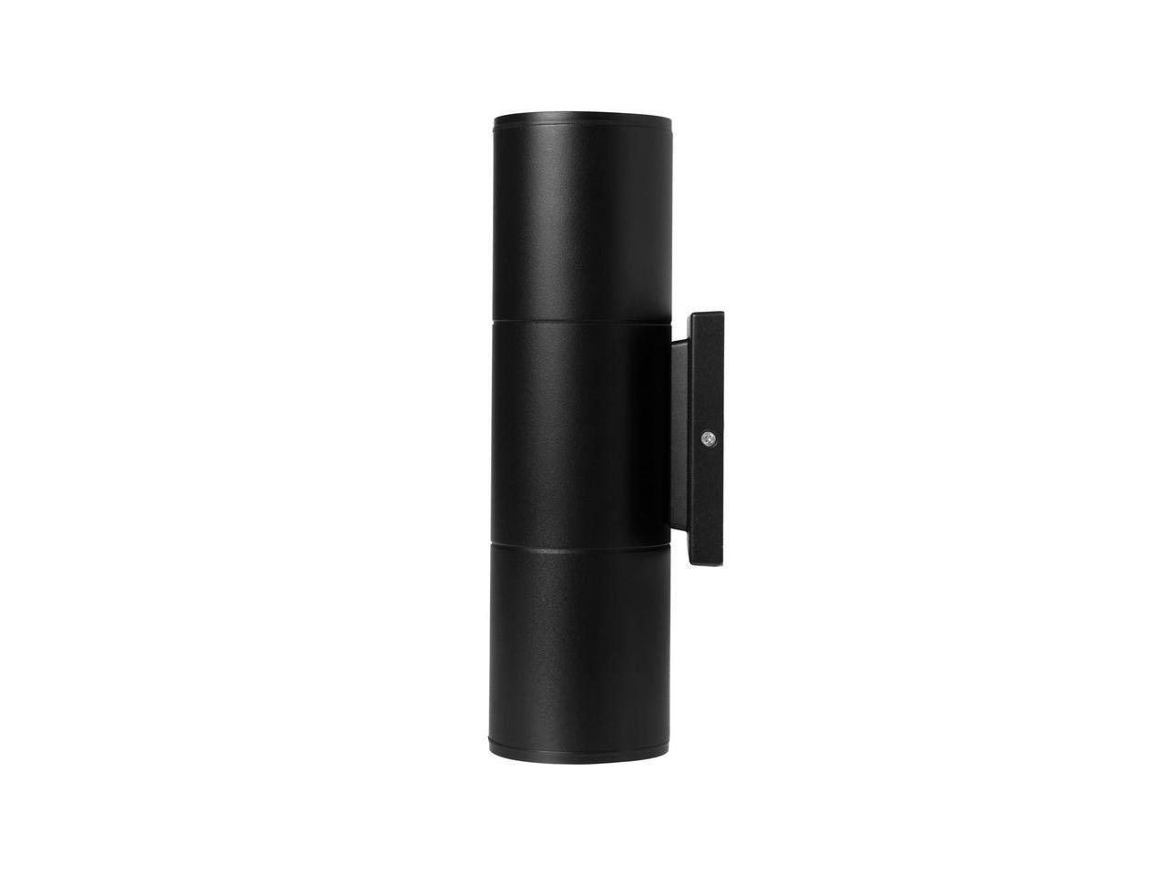 Home Zone Security Led Modern Wall & Porch Sconce Light (2-Set, Black)