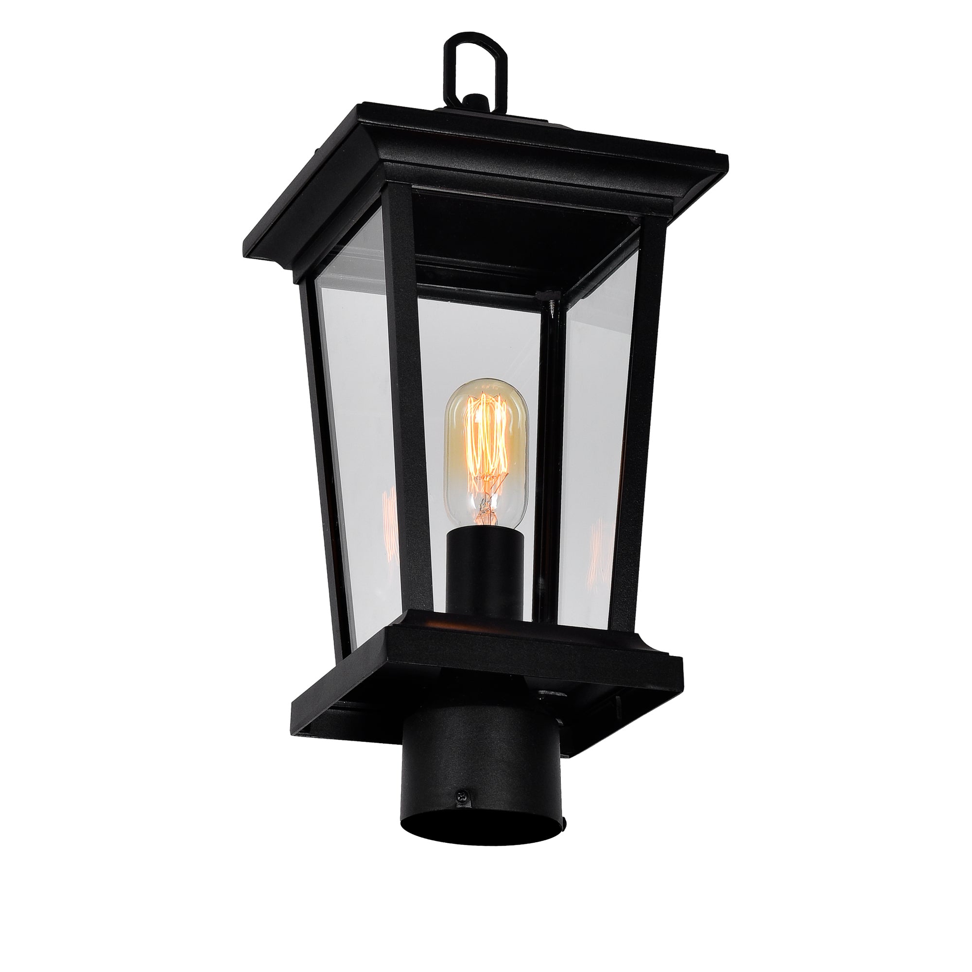 Leawood 1 Light Black Outdoor Lantern Head
