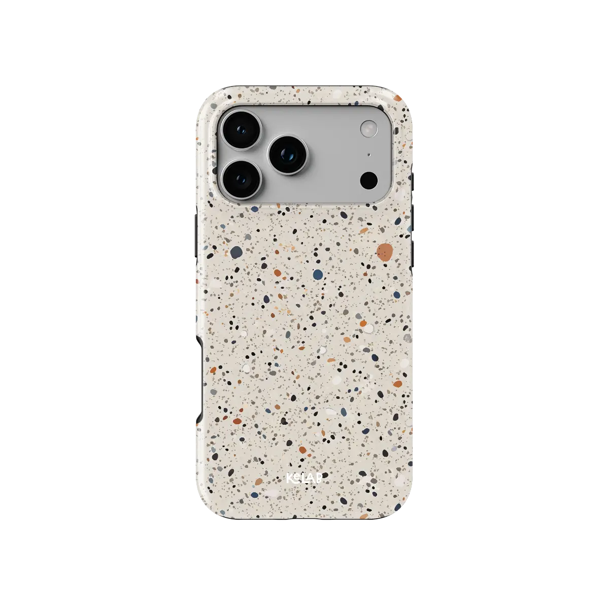 Ivory Haze | Ivory Paint Splatter iPhone Case