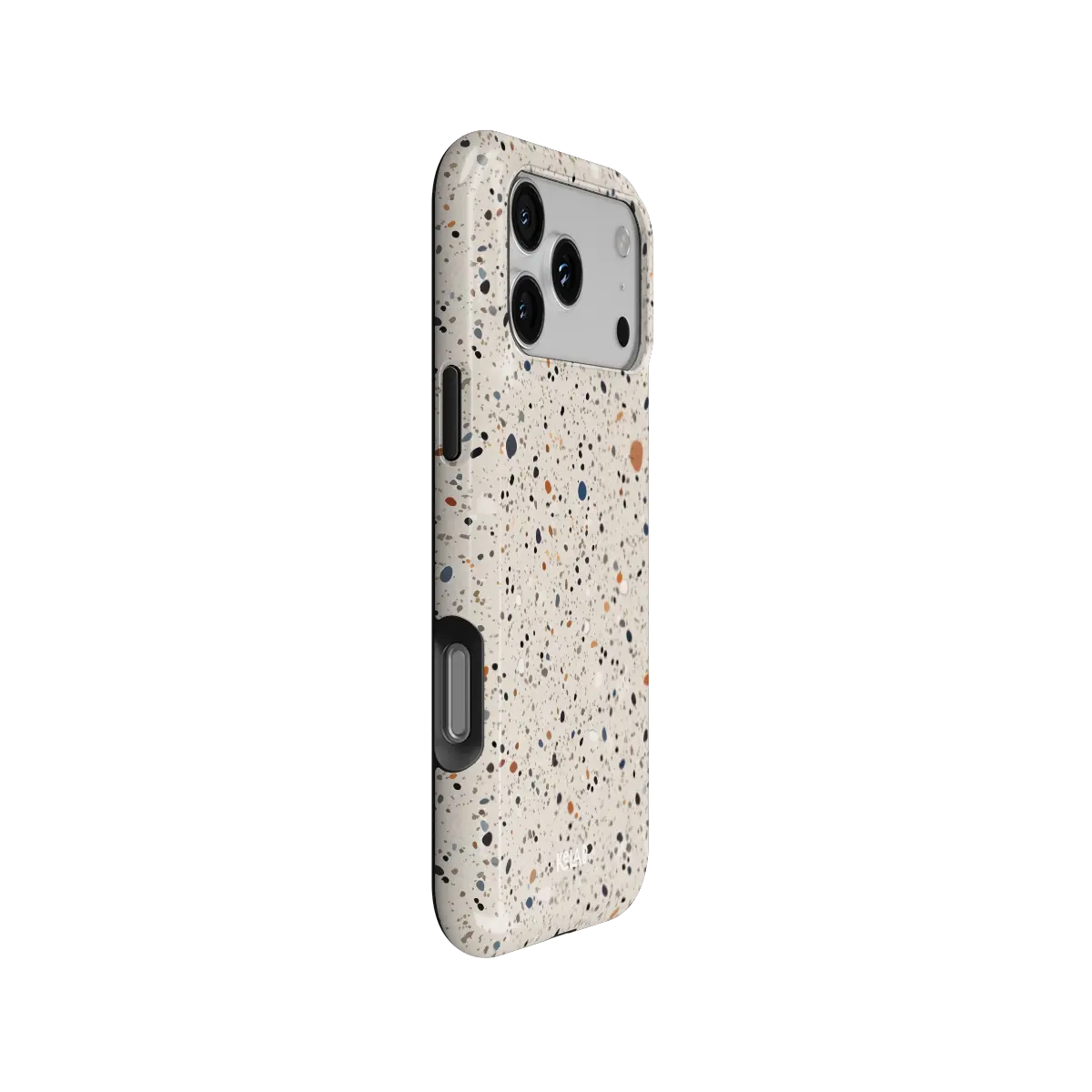 Ivory Haze | Ivory Paint Splatter iPhone Case