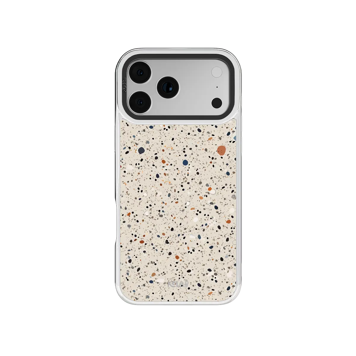 Ivory Haze | Ivory Paint Splatter iPhone Case
