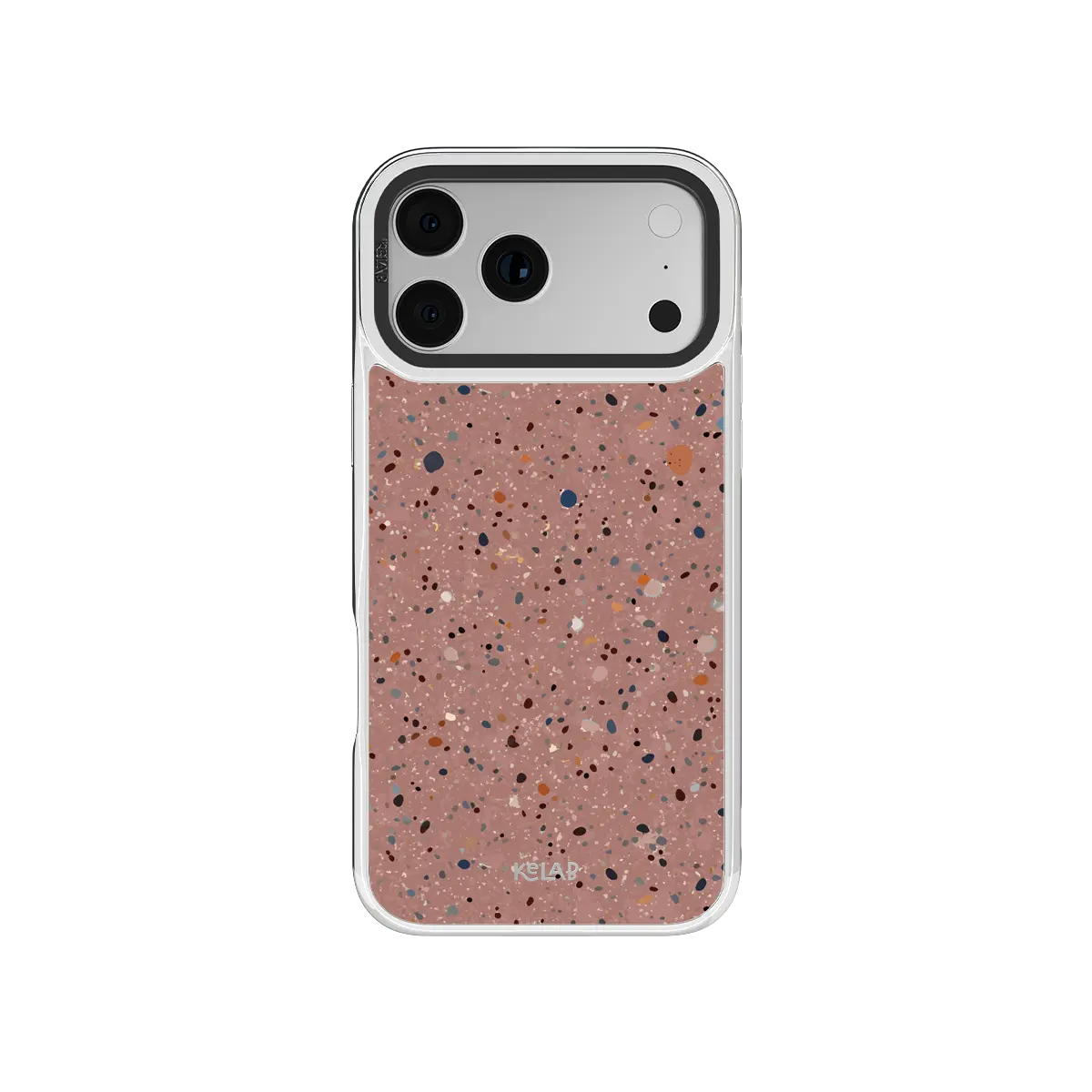 Rose Clay | Pink Paint Splatter iPhone Case