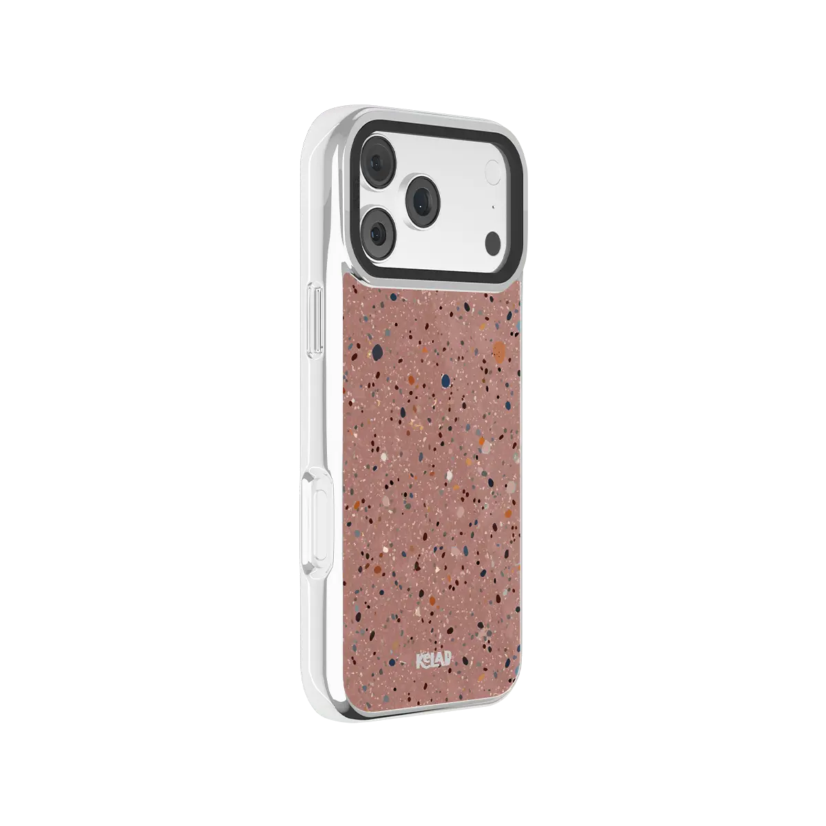 Rose Clay | Pink Paint Splatter iPhone Case