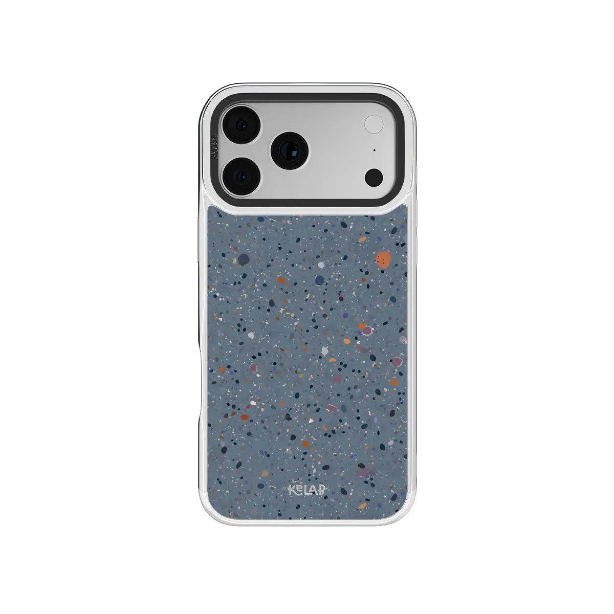 Seaside Drift | Blue Paint Splatter iPhone Case