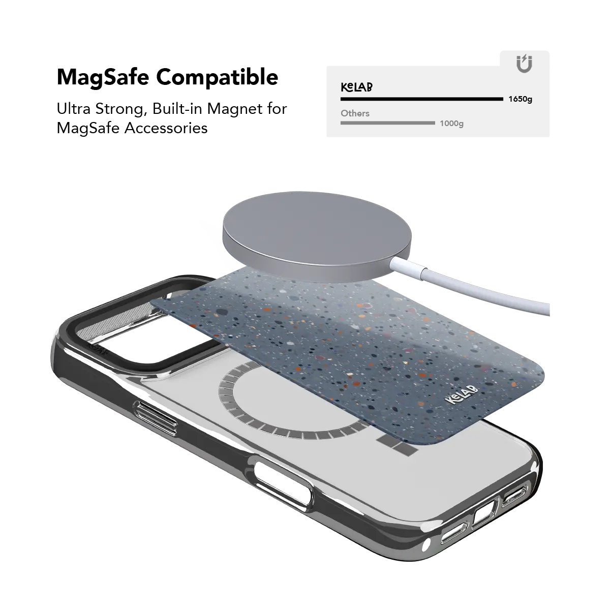 Seaside Drift | Blue Paint Splatter iPhone Case