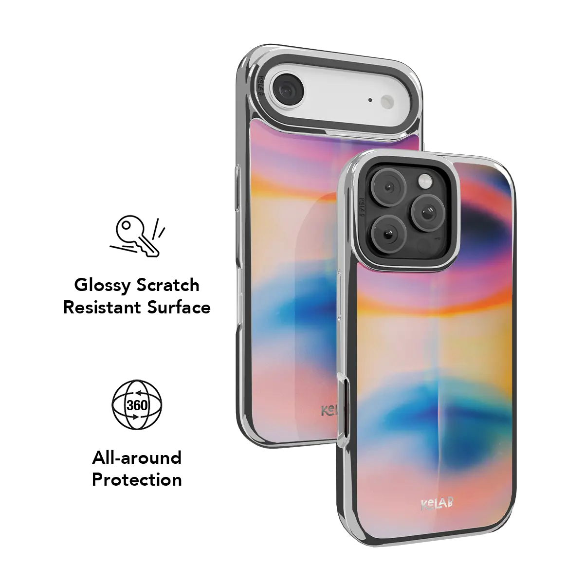 Dream Prism | Pastel Gradient Aura iPhone Case