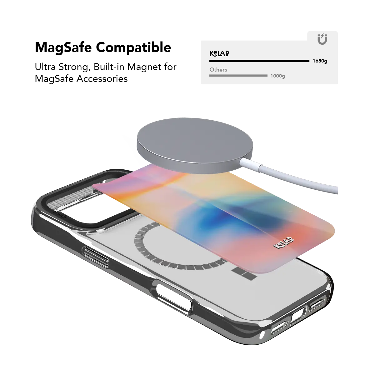 Dream Prism | Pastel Gradient Aura iPhone Case