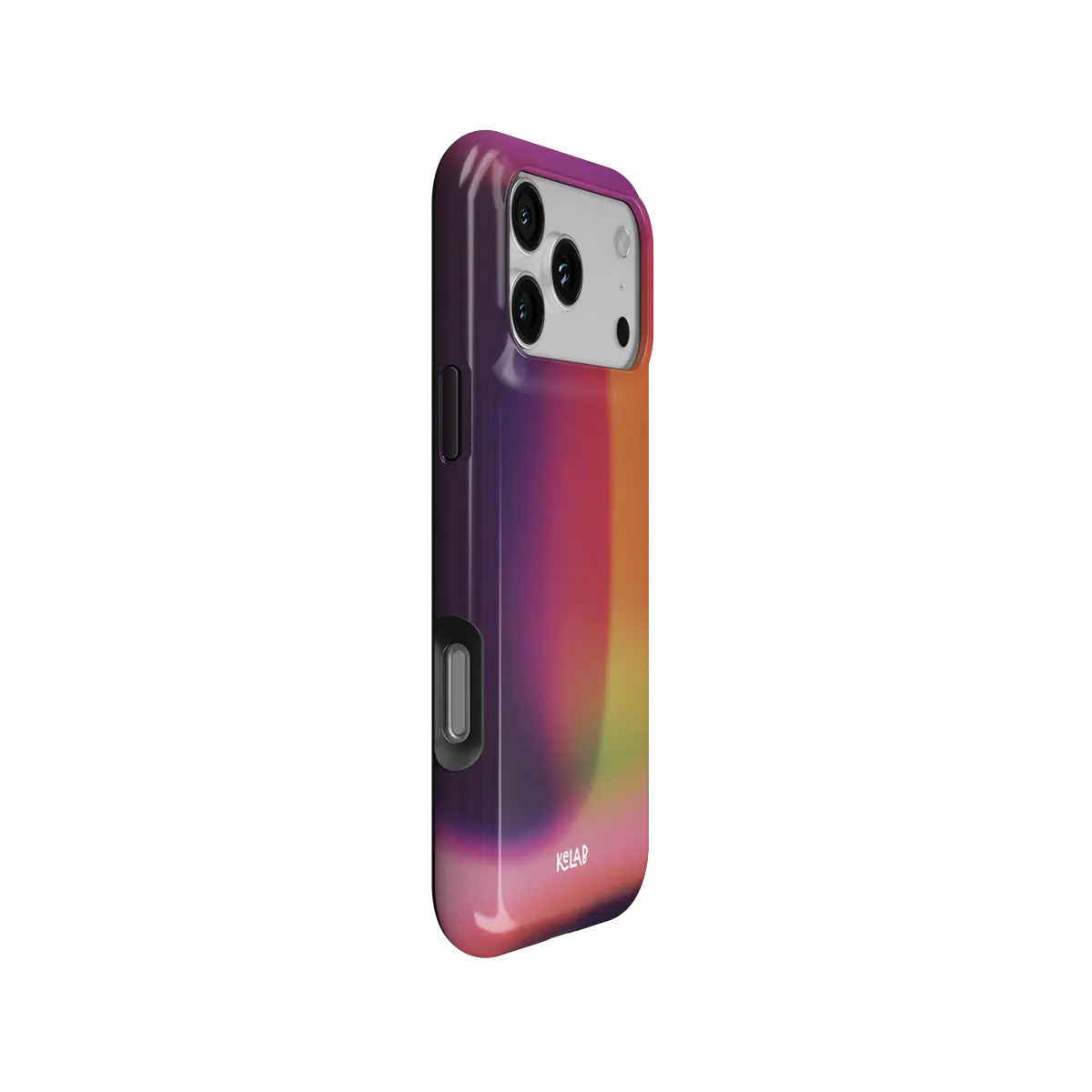 Lucid Ember | Purple Gradient Aura iPhone Case
