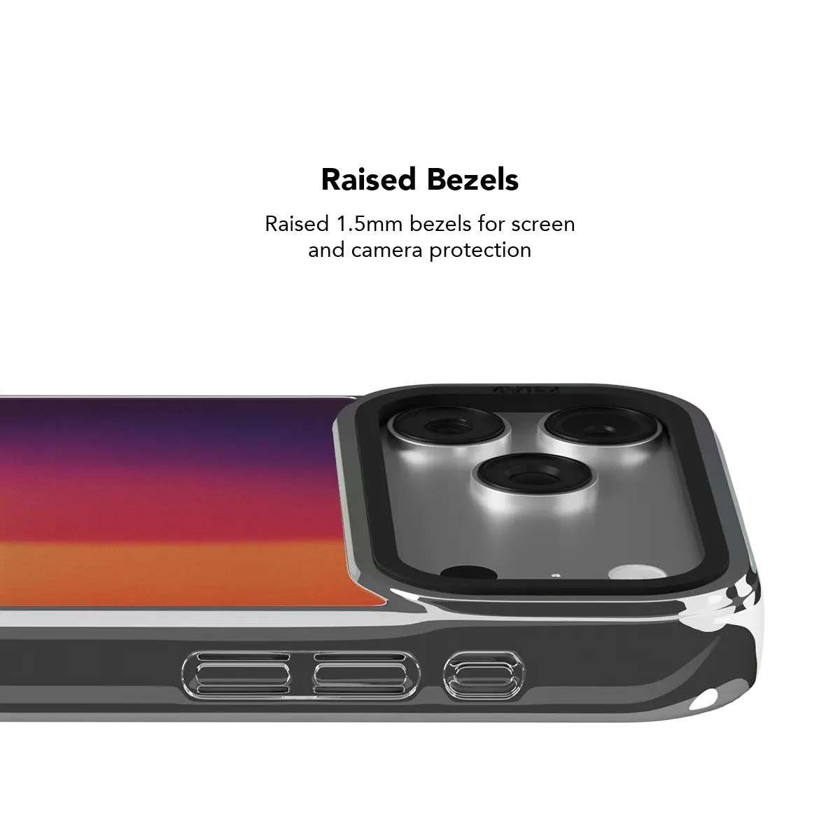Lucid Ember | Purple Gradient Aura iPhone Case