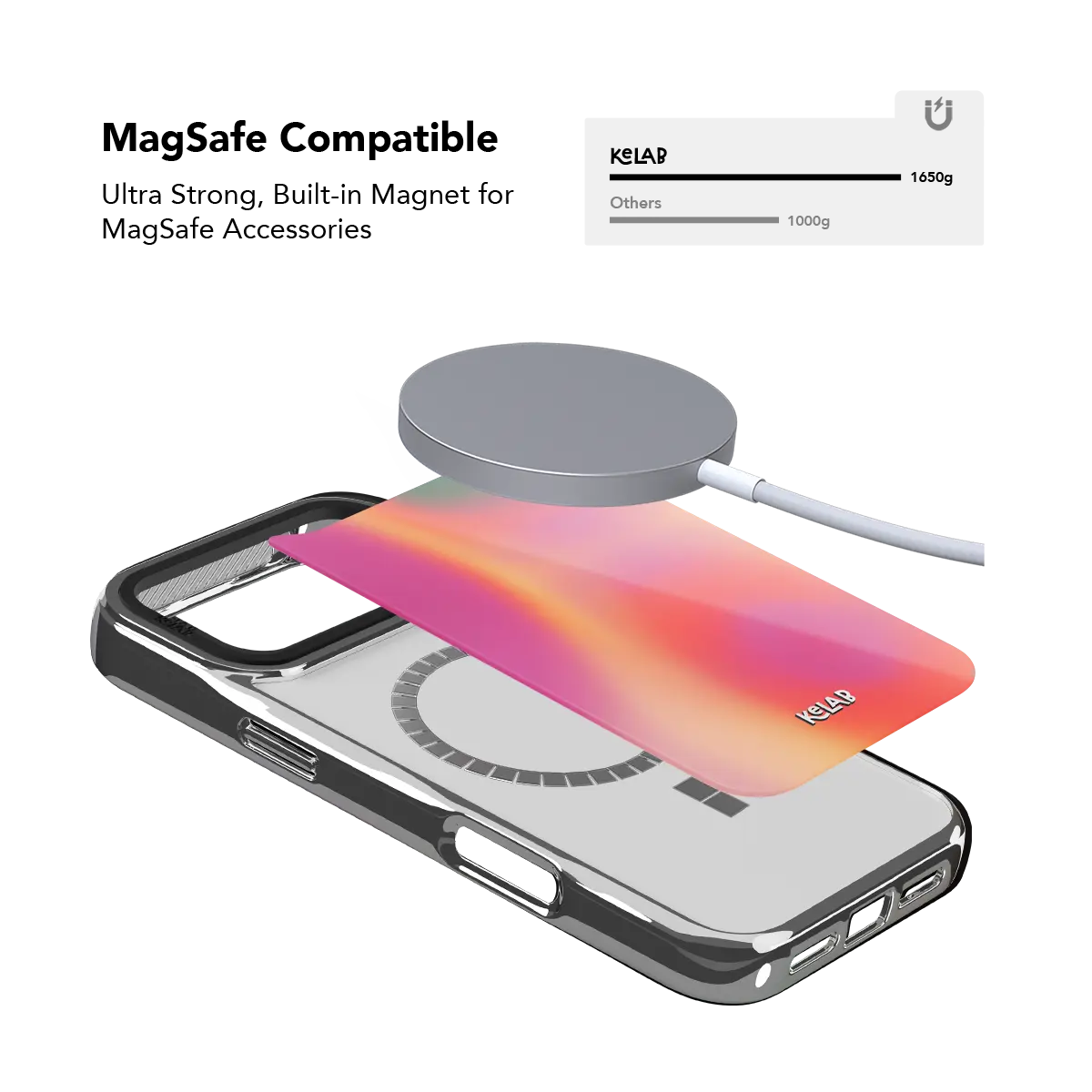 Aurora Pop | Colorful Gradient Aura iPhone Case