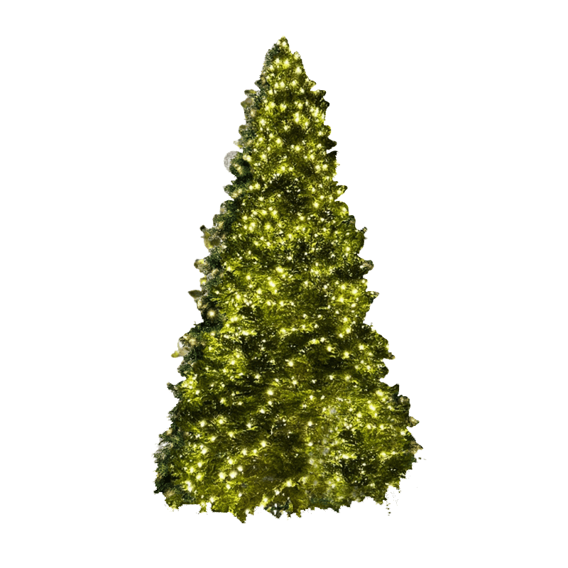 7.5 FT Green PVC Artificial Christmas Tree