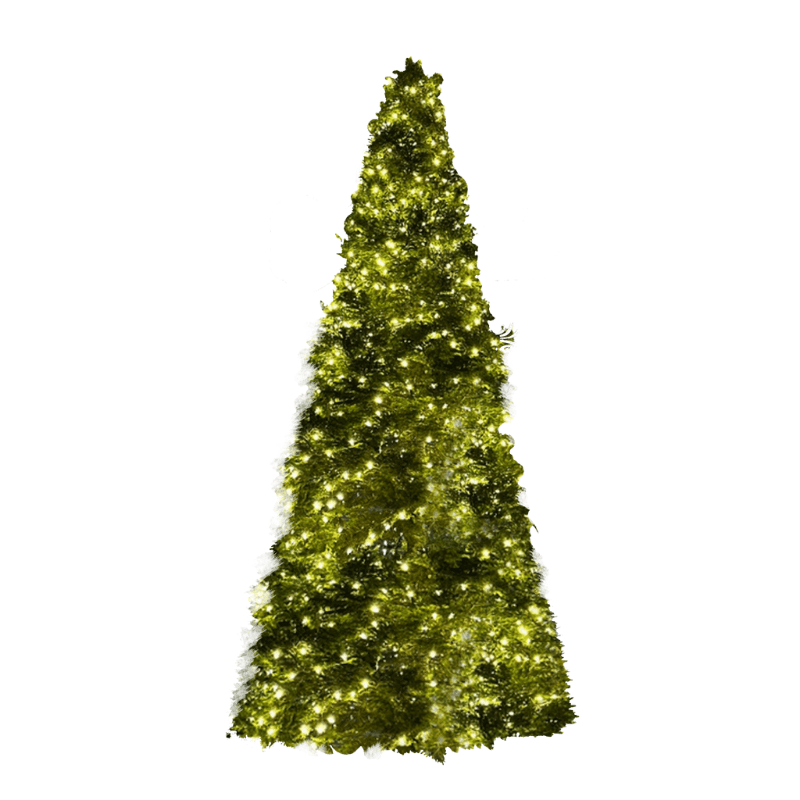 9FT PVC Artificial Christmas Tree Green