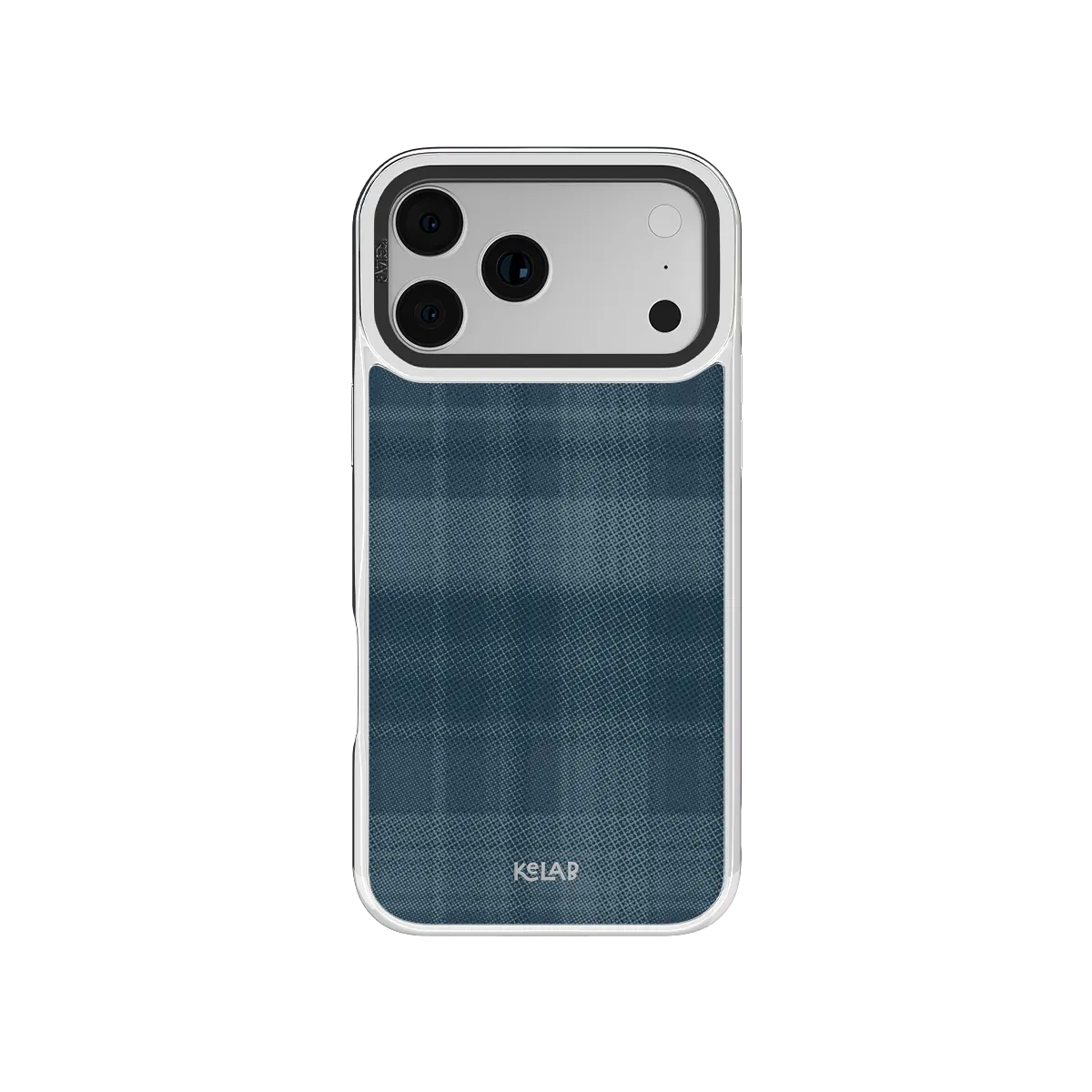 Denim | Blue Flannel Plaid iPhone Case