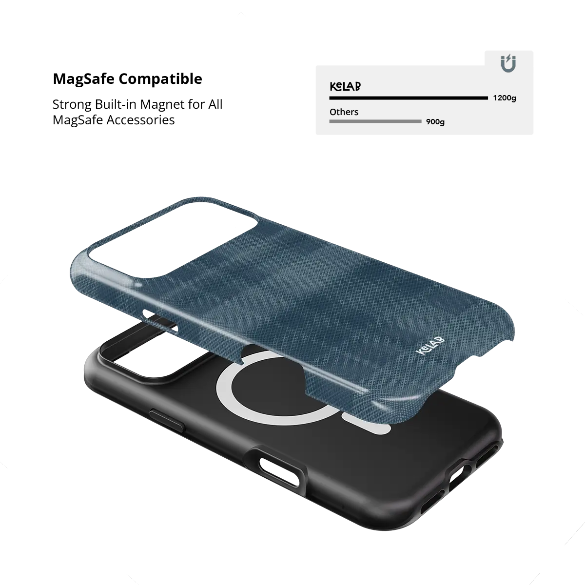 Denim | Blue Flannel Plaid iPhone Case