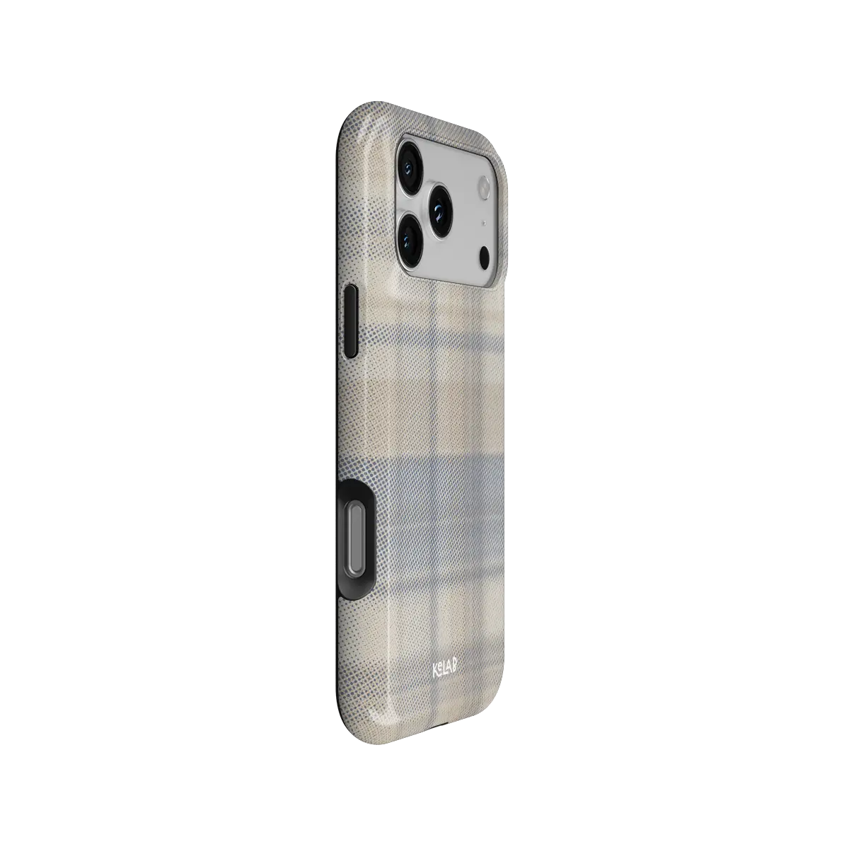 Oatmilk | Beige Flannel Plaid iPhone Case