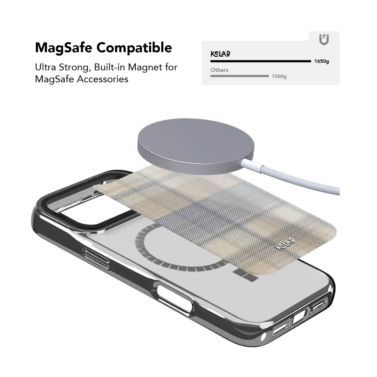 Oatmilk | Beige Flannel Plaid iPhone Case