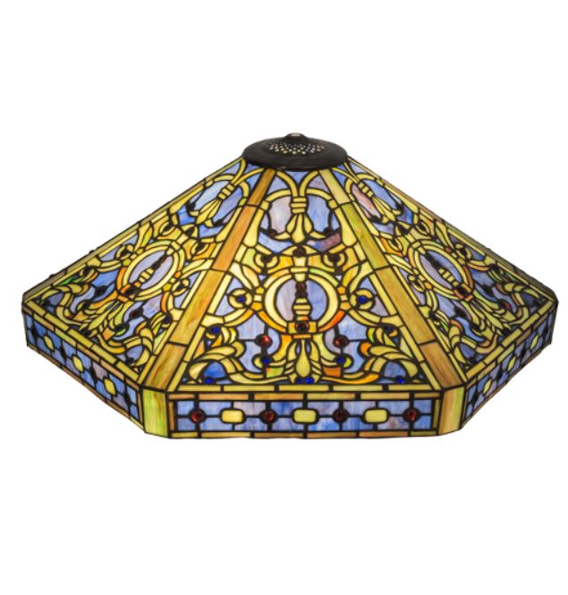 26 inchW Tiffany Elizabethan Shade
