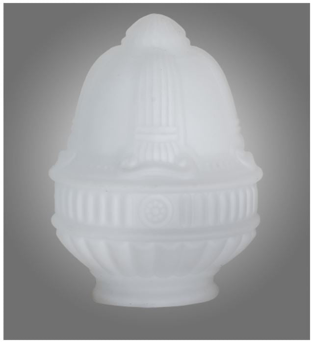 Meyda Tiffany Lighting Fixture, 6in Wide, Metal, Finish: White, Model 101465
