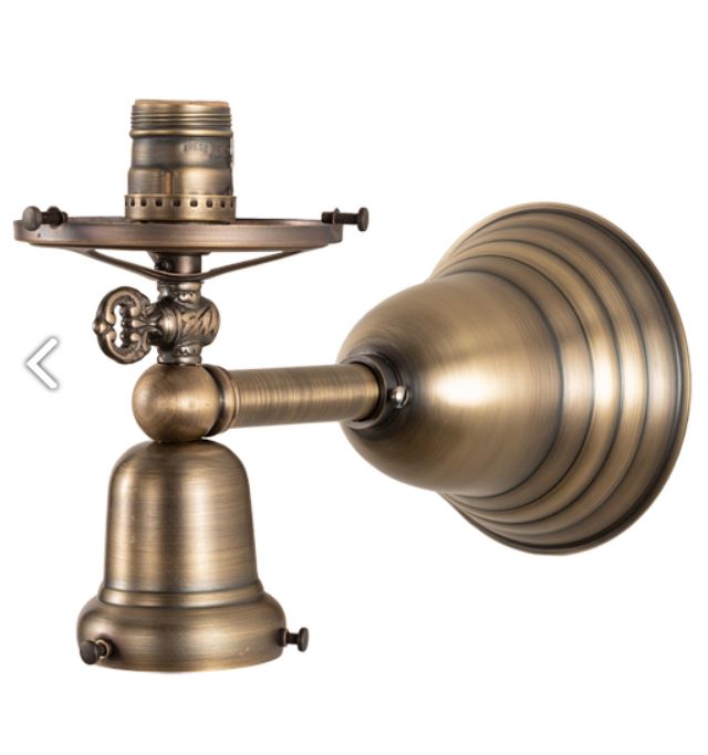5 inch Wide Revival Gas & Electric Wall Sconce Hardware