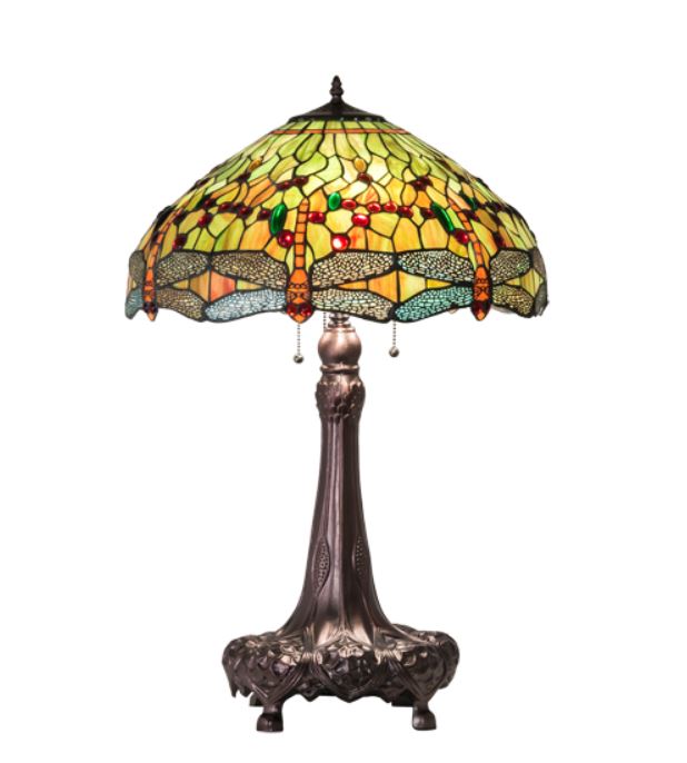 31 inch High Hanginghead Dragonfly Table Lamp