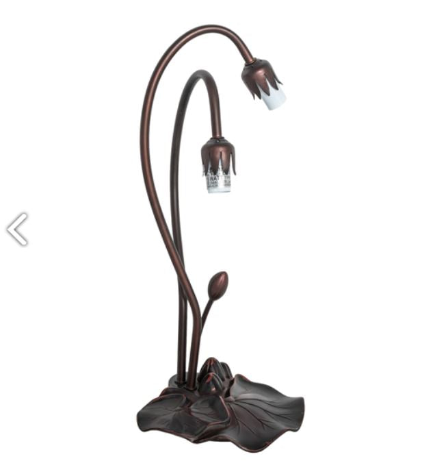 16 inch High Lily 2 Light Table Base