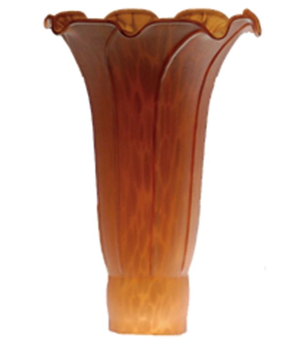 Meyda Tiffany 10208 Lighting Fixture, Metal, 4in Width x 6in Height, Amber Finish