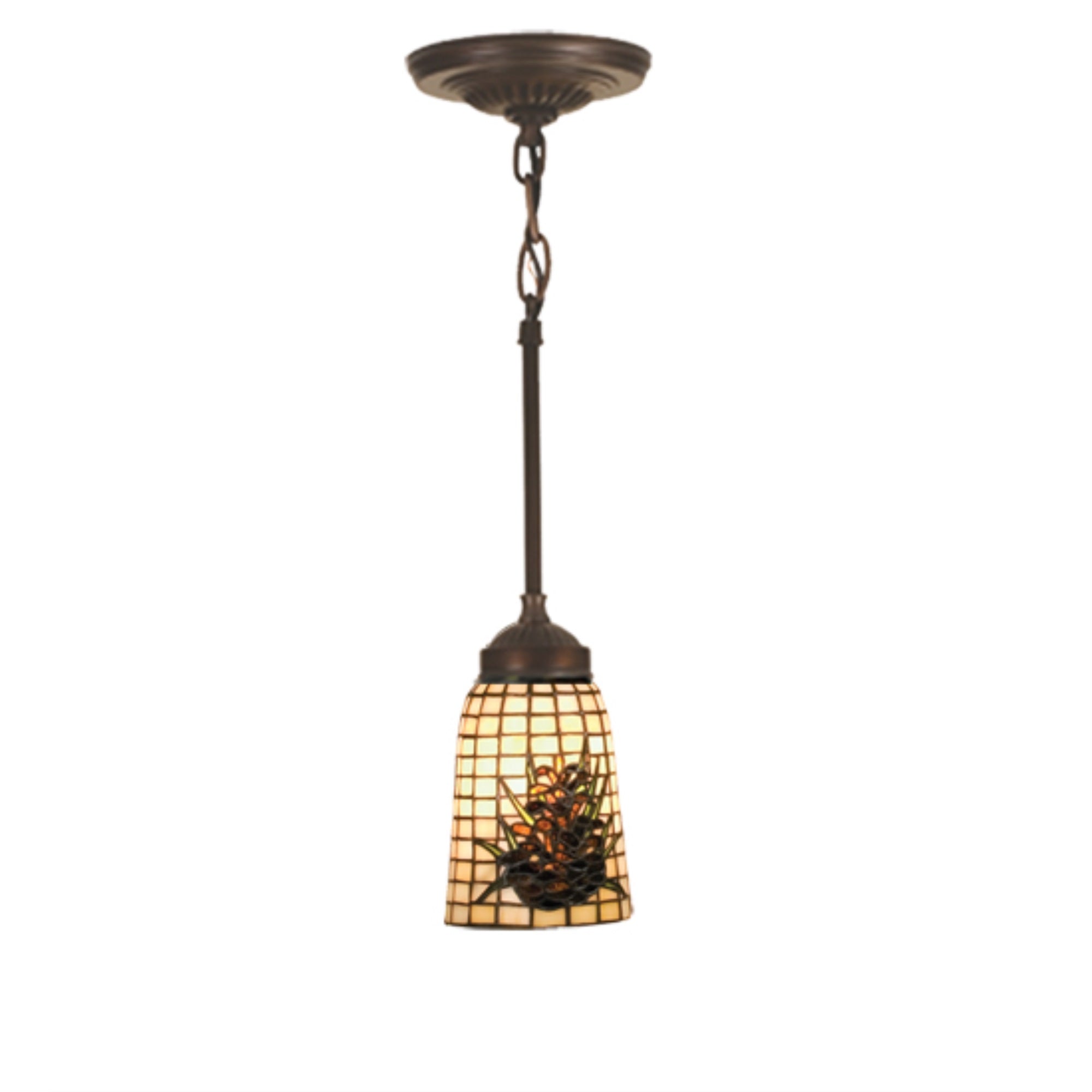 4.5 inch Wide Pine Barons Mini Pendant