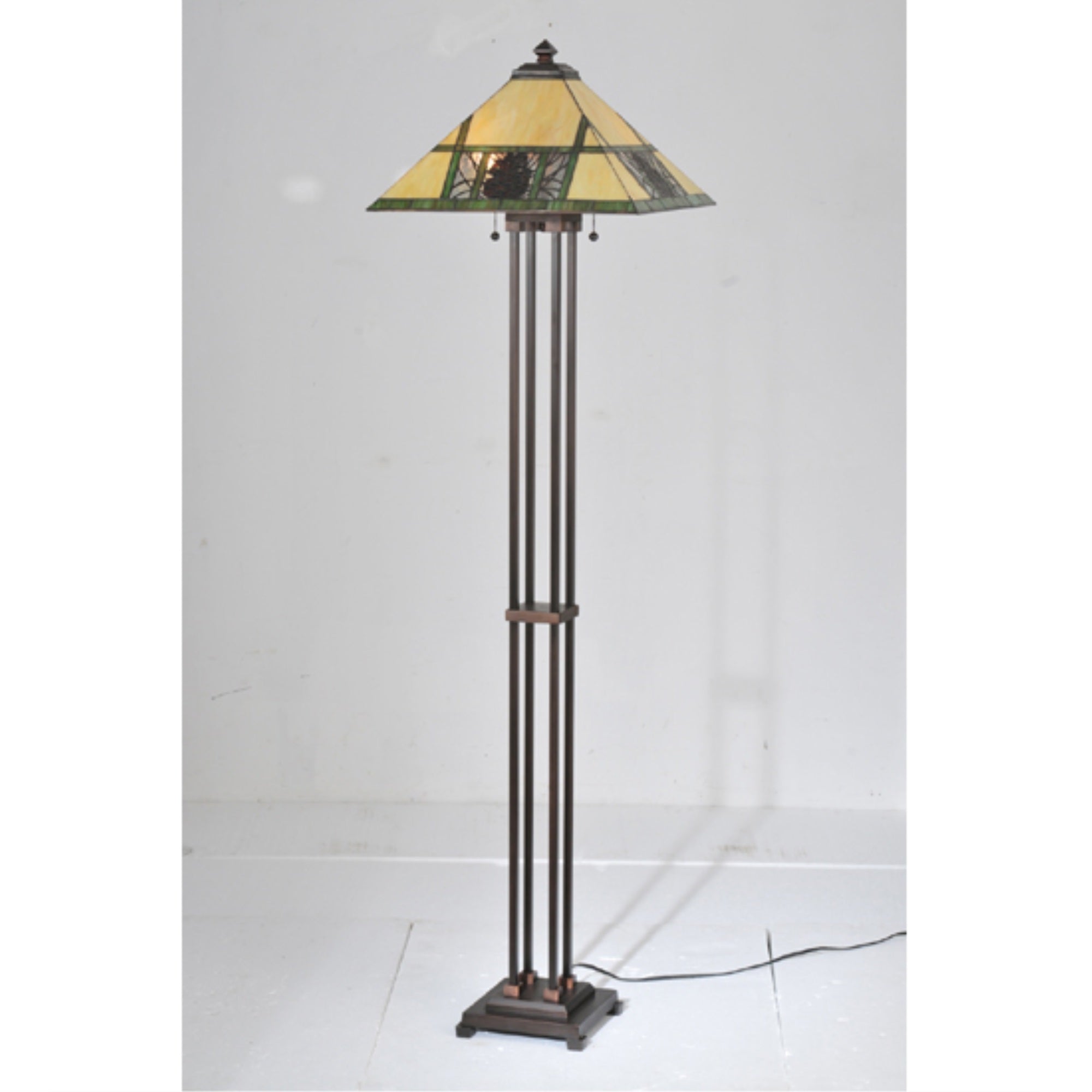 63 inchH Pinecone Ridge Floor Lamp