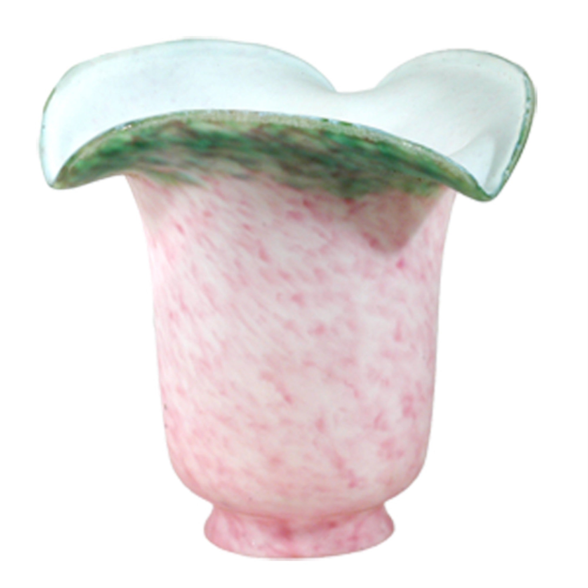 Meyda Tiffany Lighting Fixture, 5.5in Width, Metal, Pink/Green, Model 10734