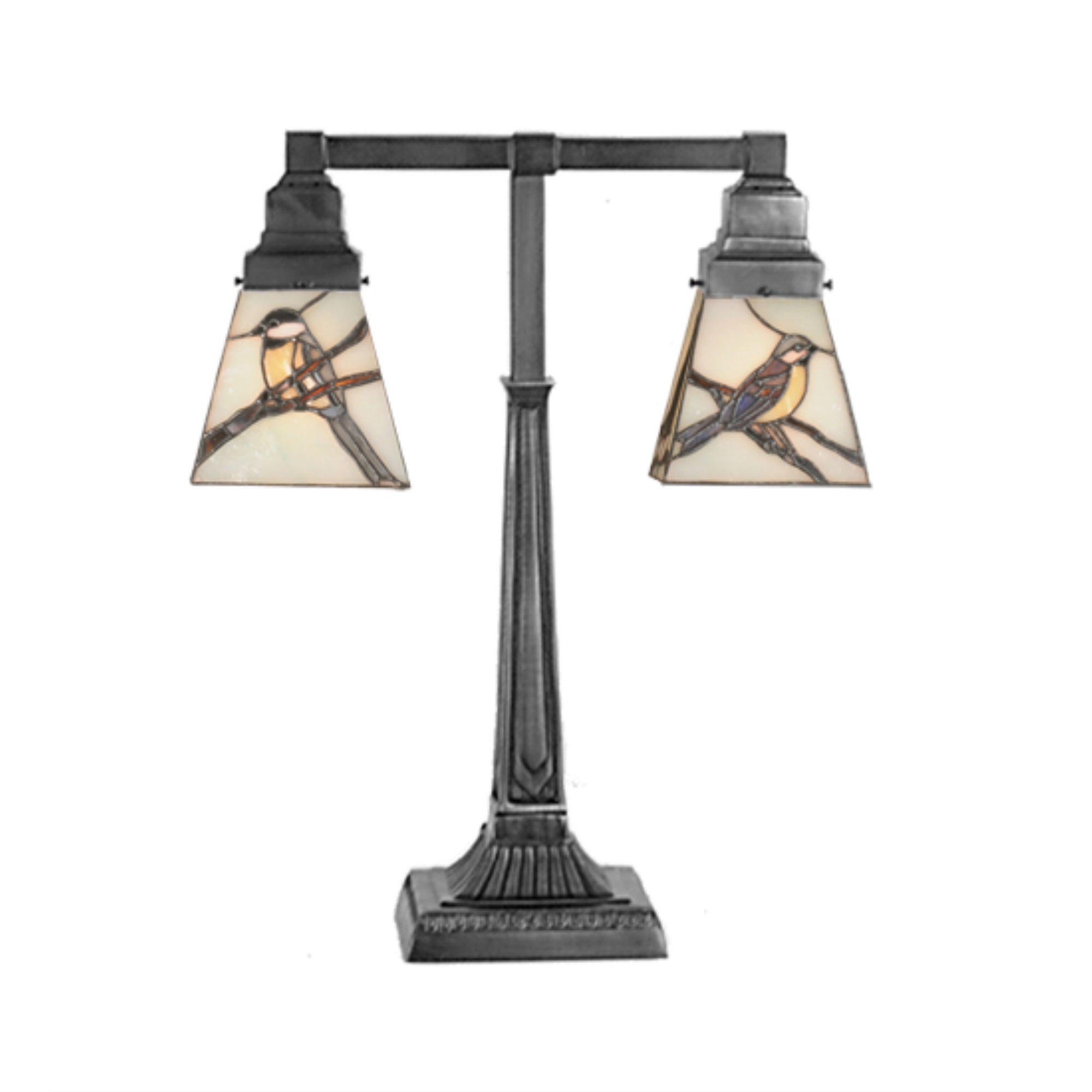 19.5 inchH Backyard Friends 2 LT Table Lamp