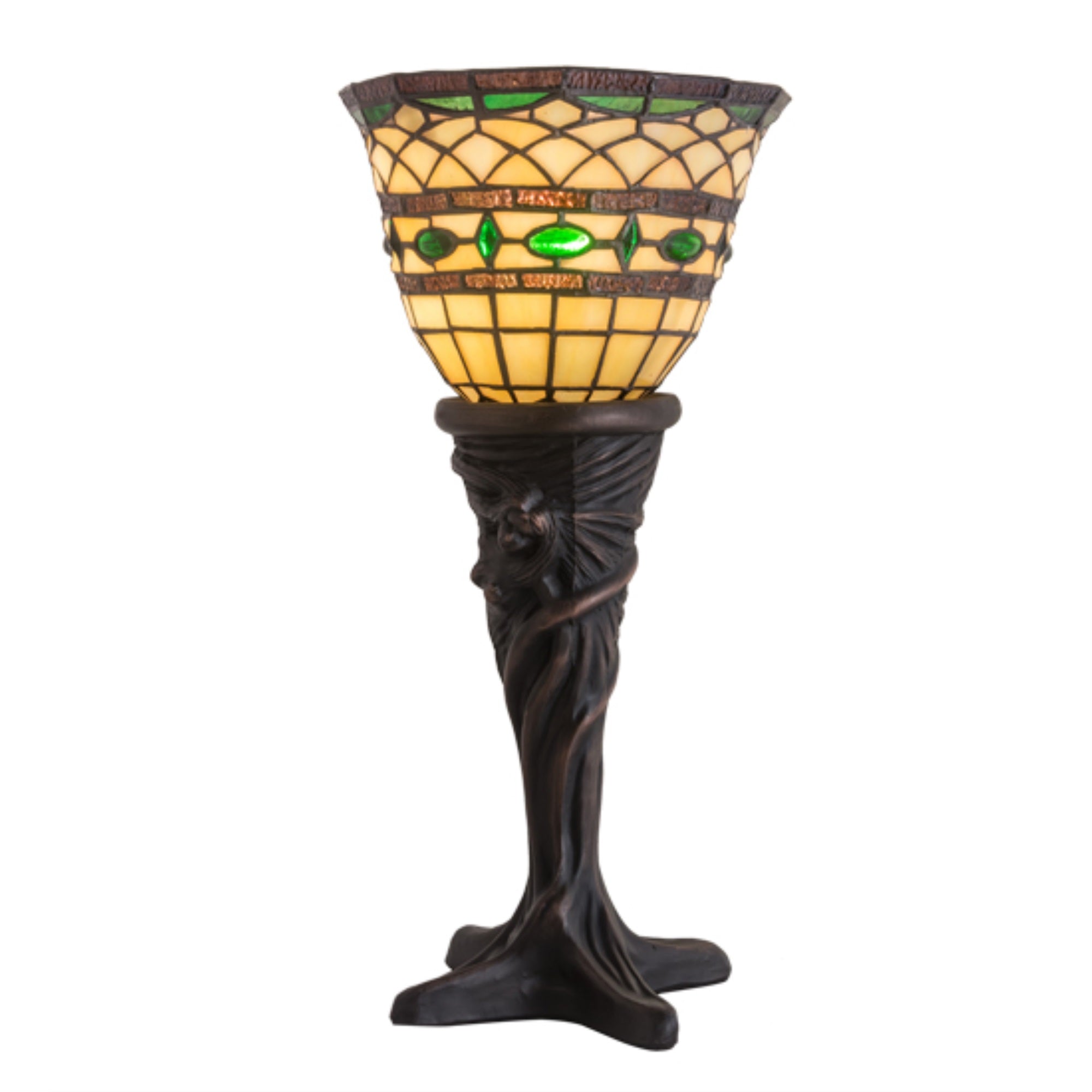 14 inchH Tiffany Roman Mini Lamp
