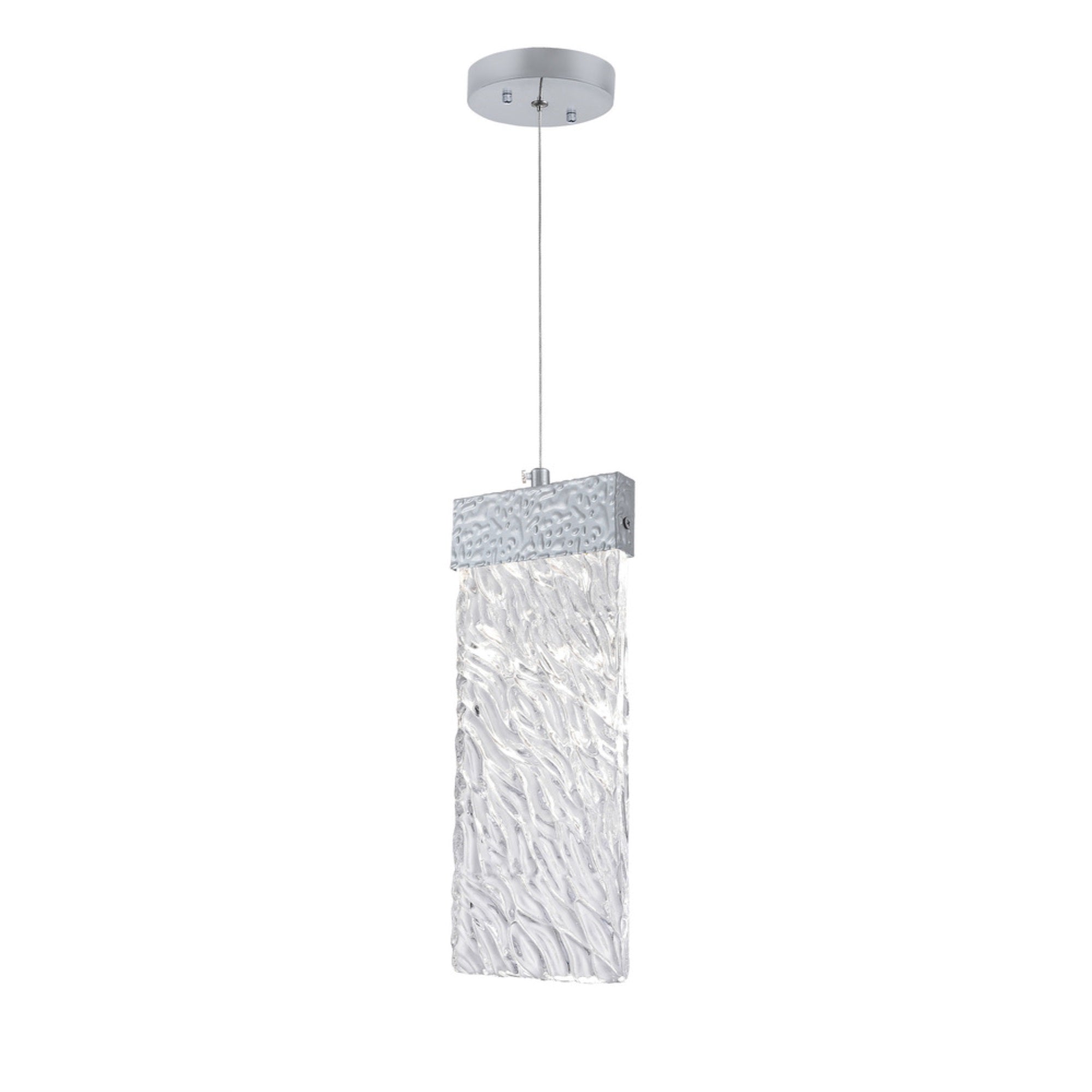 LED Pendant with Pewter Finish