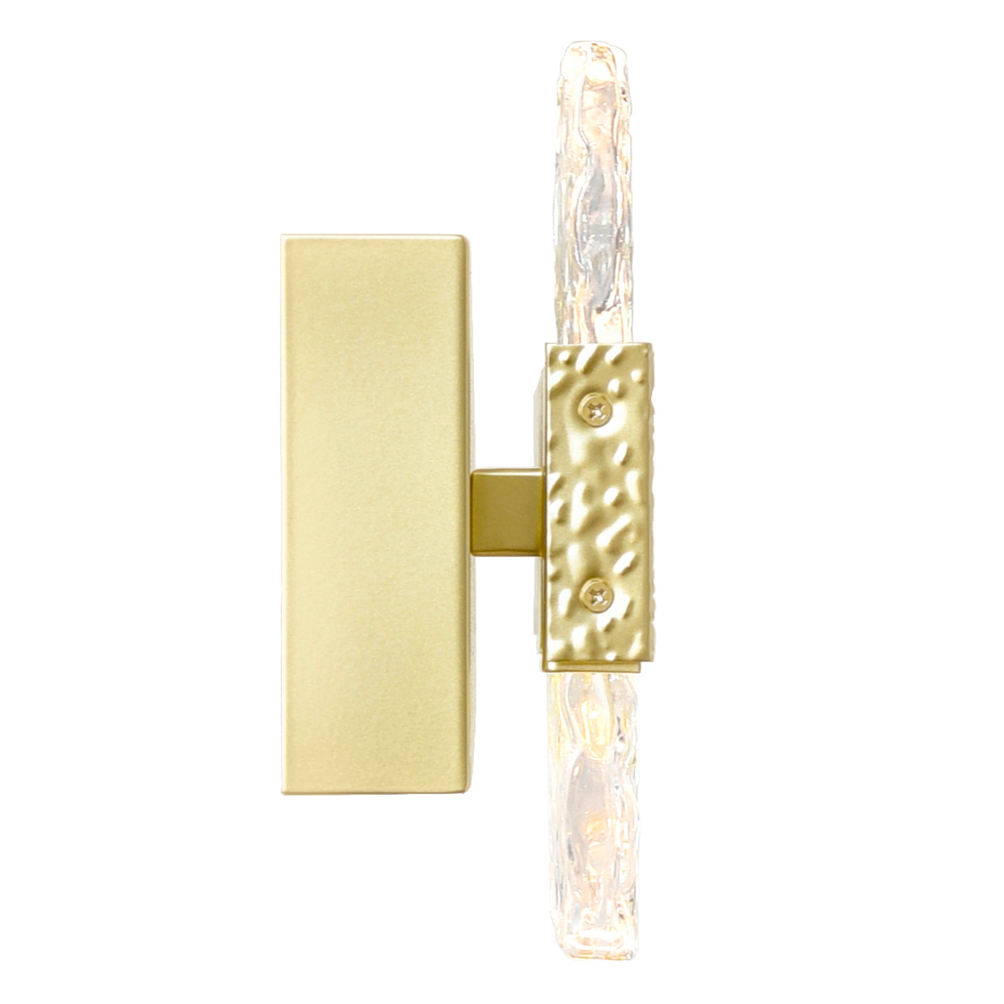 LED Wall Sconce with Gold Leaf Finish