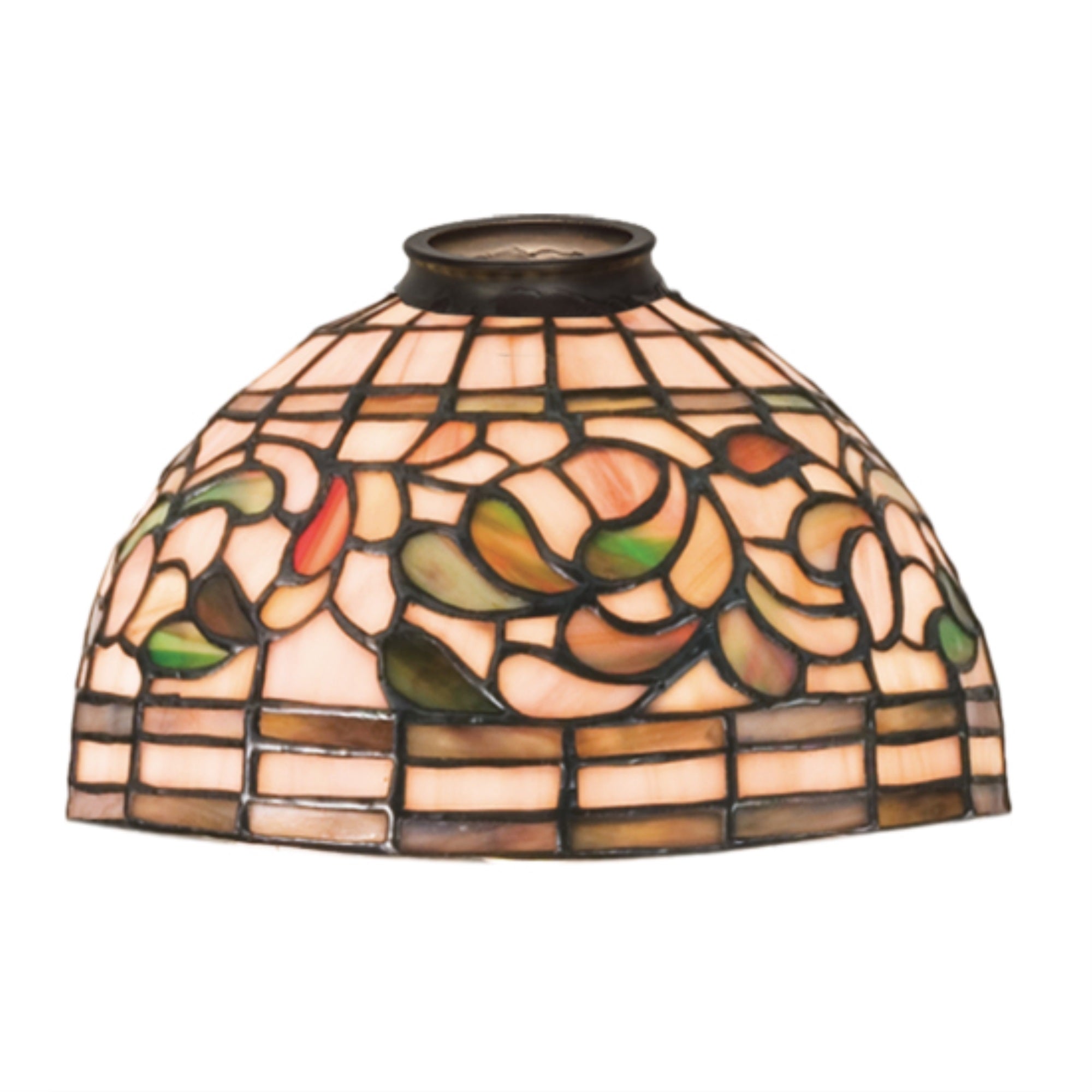 8 inchW Tiffany Turning Leaf Shade