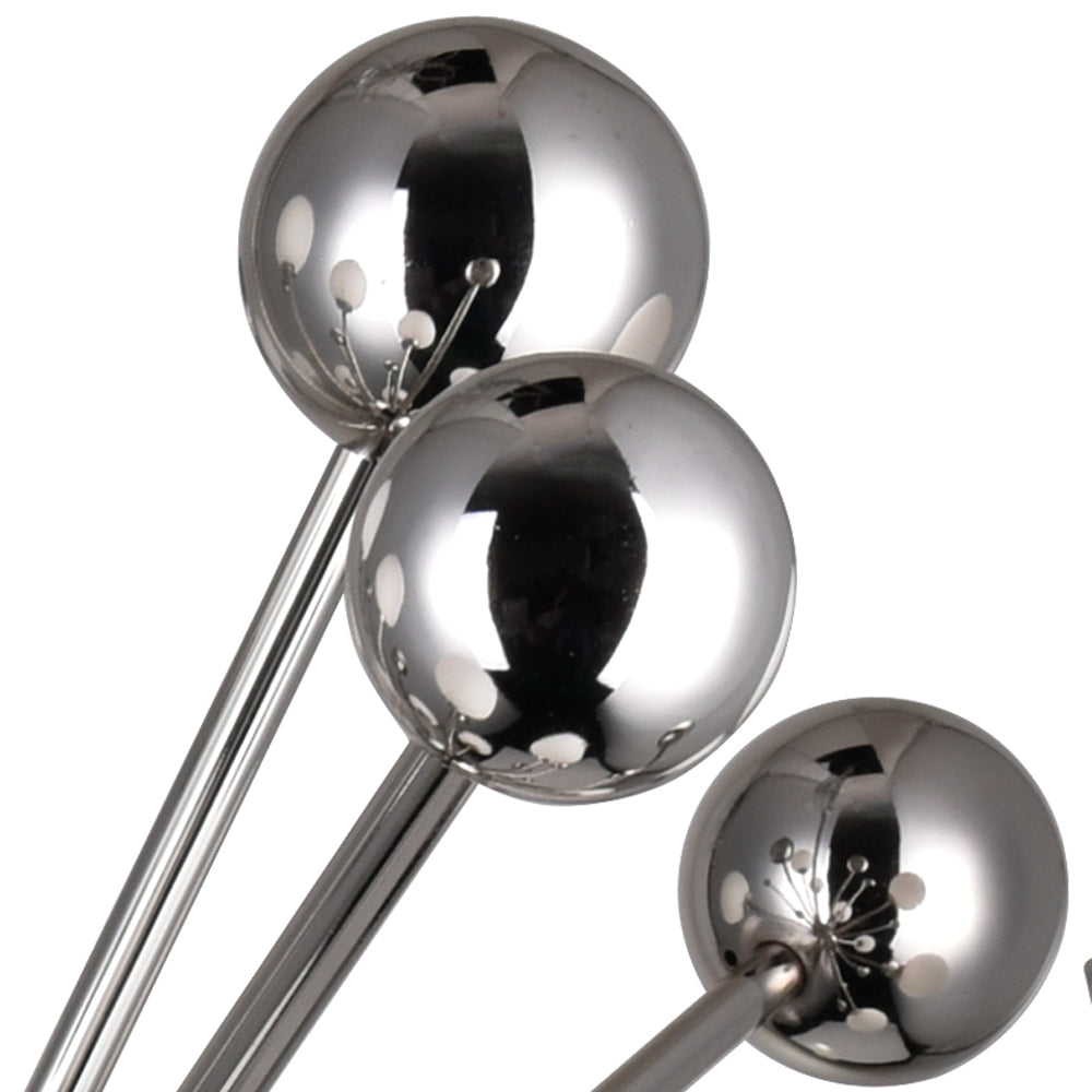 17 Light Chandelier with Polished Nickel Finish