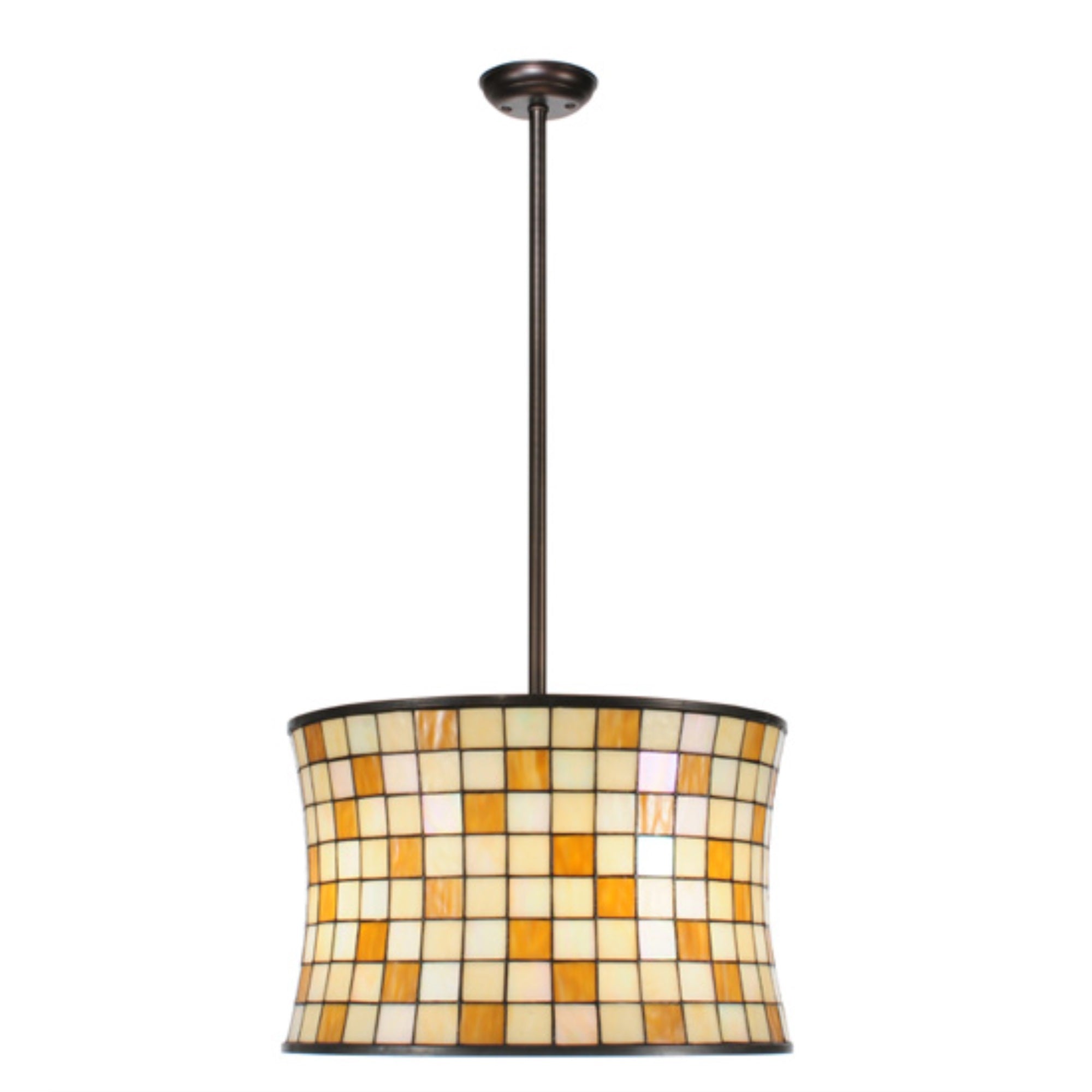 20 inchW Hilton Barrel Pendant