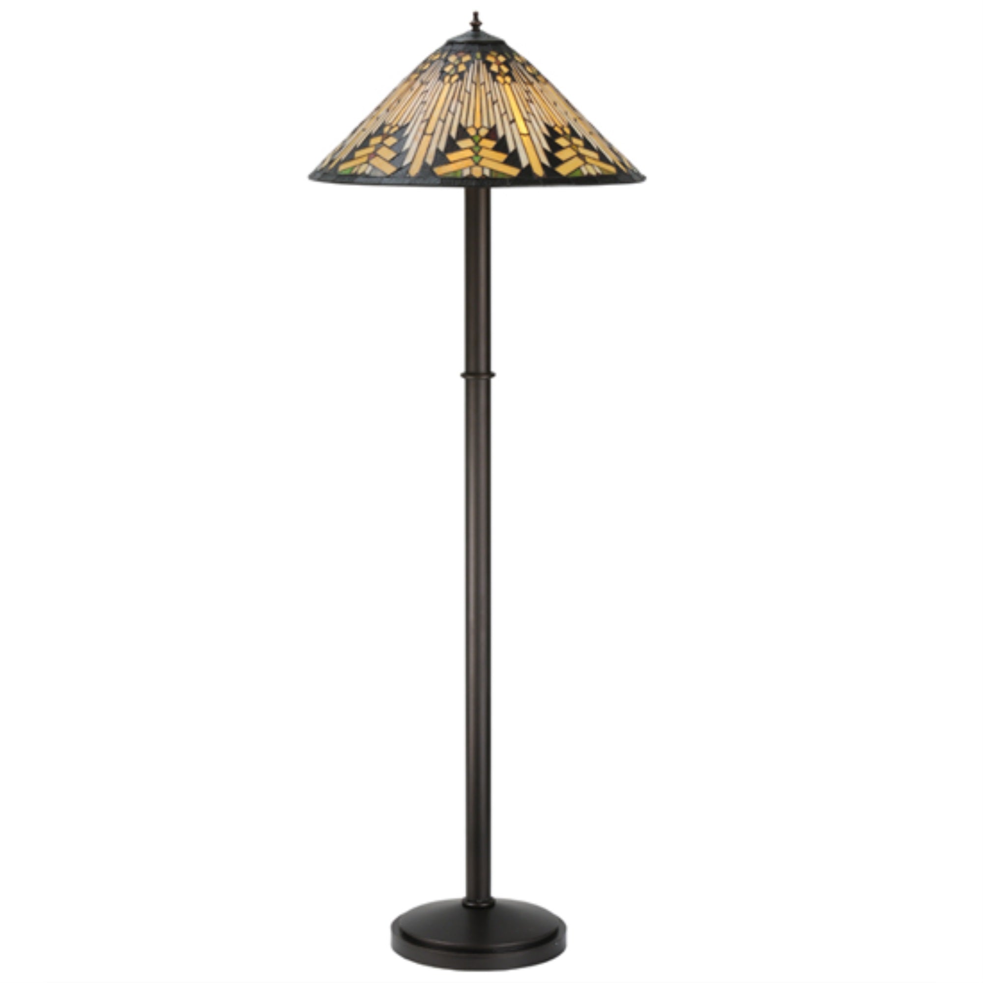 63 inchH NUEVO Mission Floor Lamp