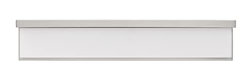 Cal Lighting Almeria Metal LED Vanity Light 26in Acrylic Shade Pine/Iron LA-8035-26