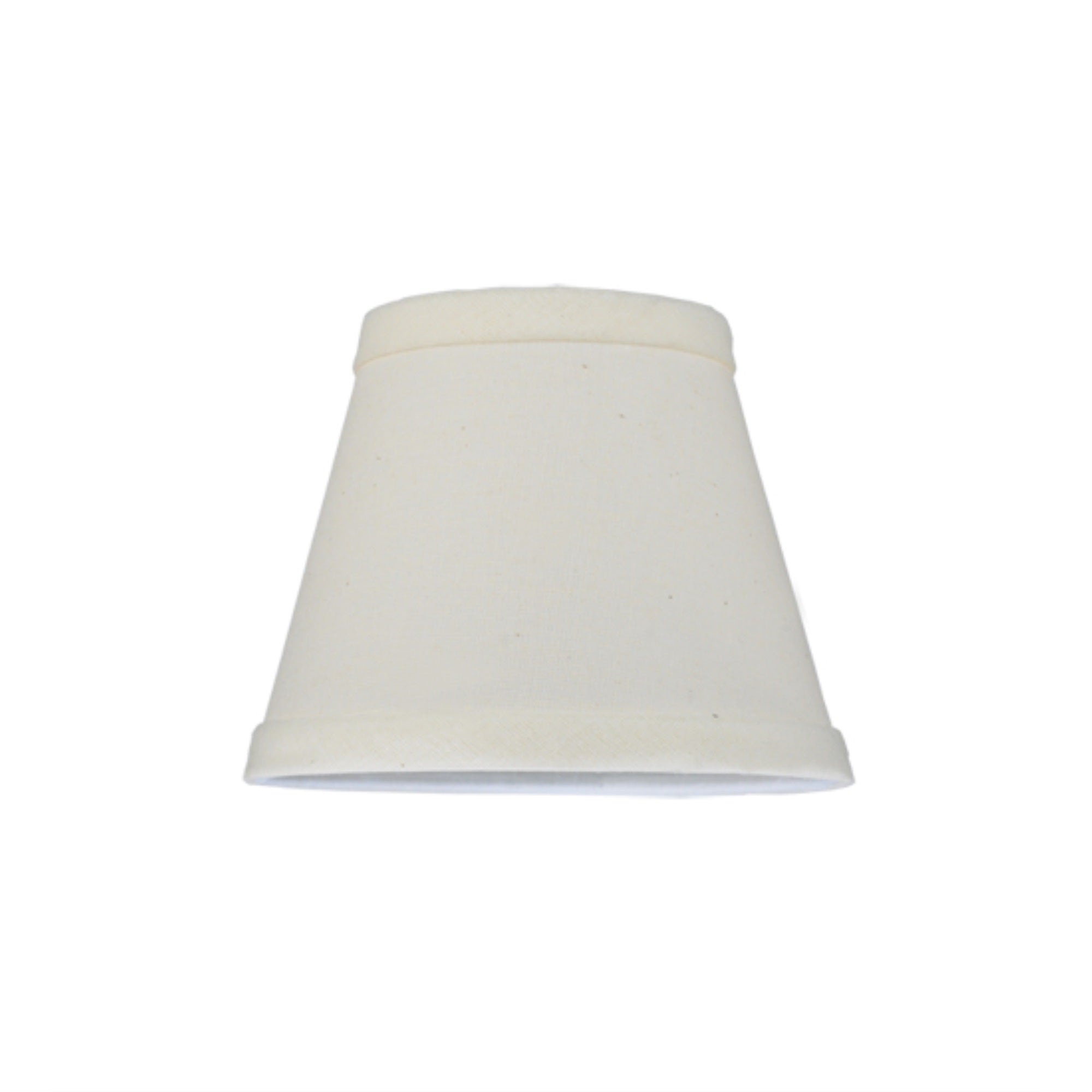 5.25 inchW X 4 inchH Natural Linen Fabric Shade