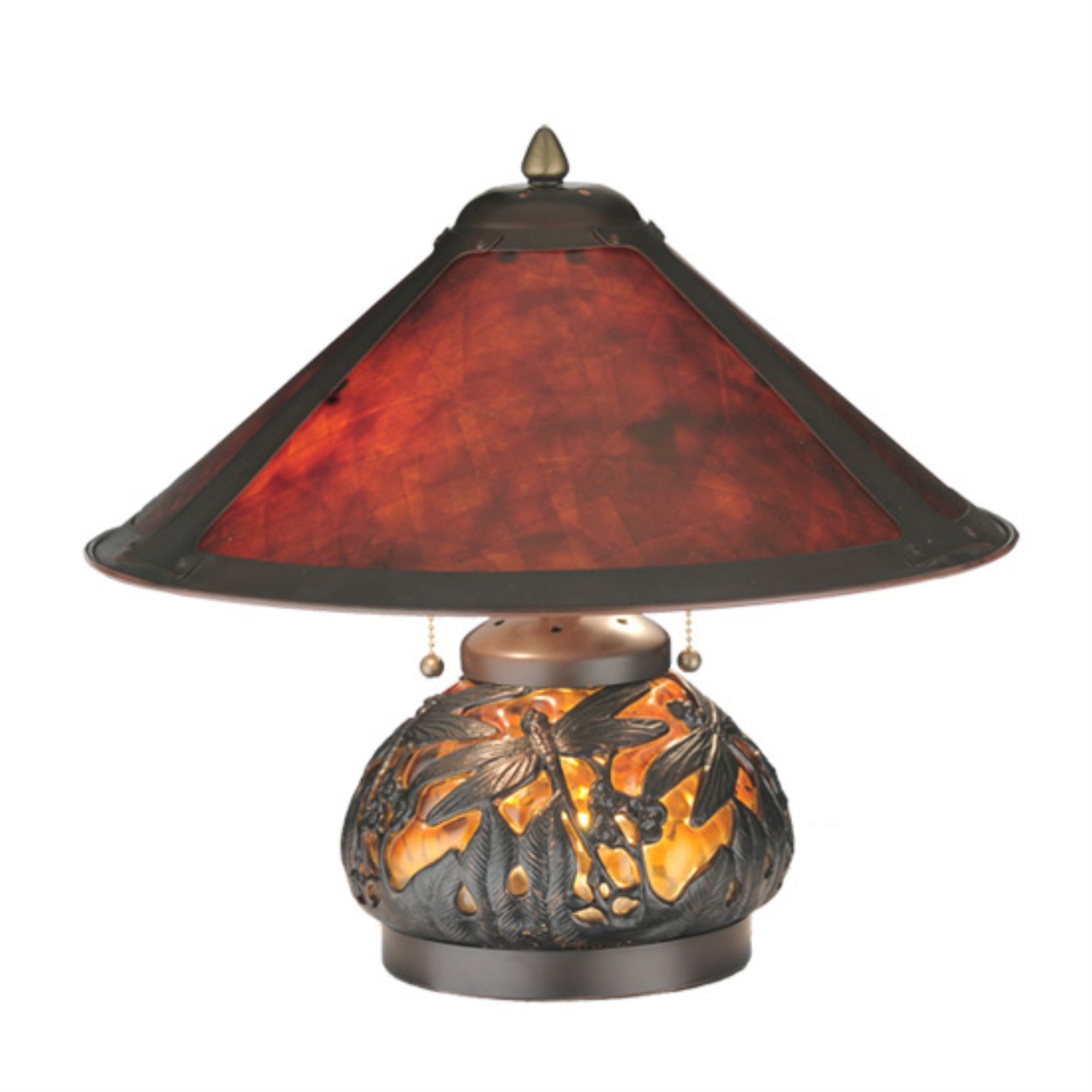 16 inch High Sutter Lighted Base Table Lamp