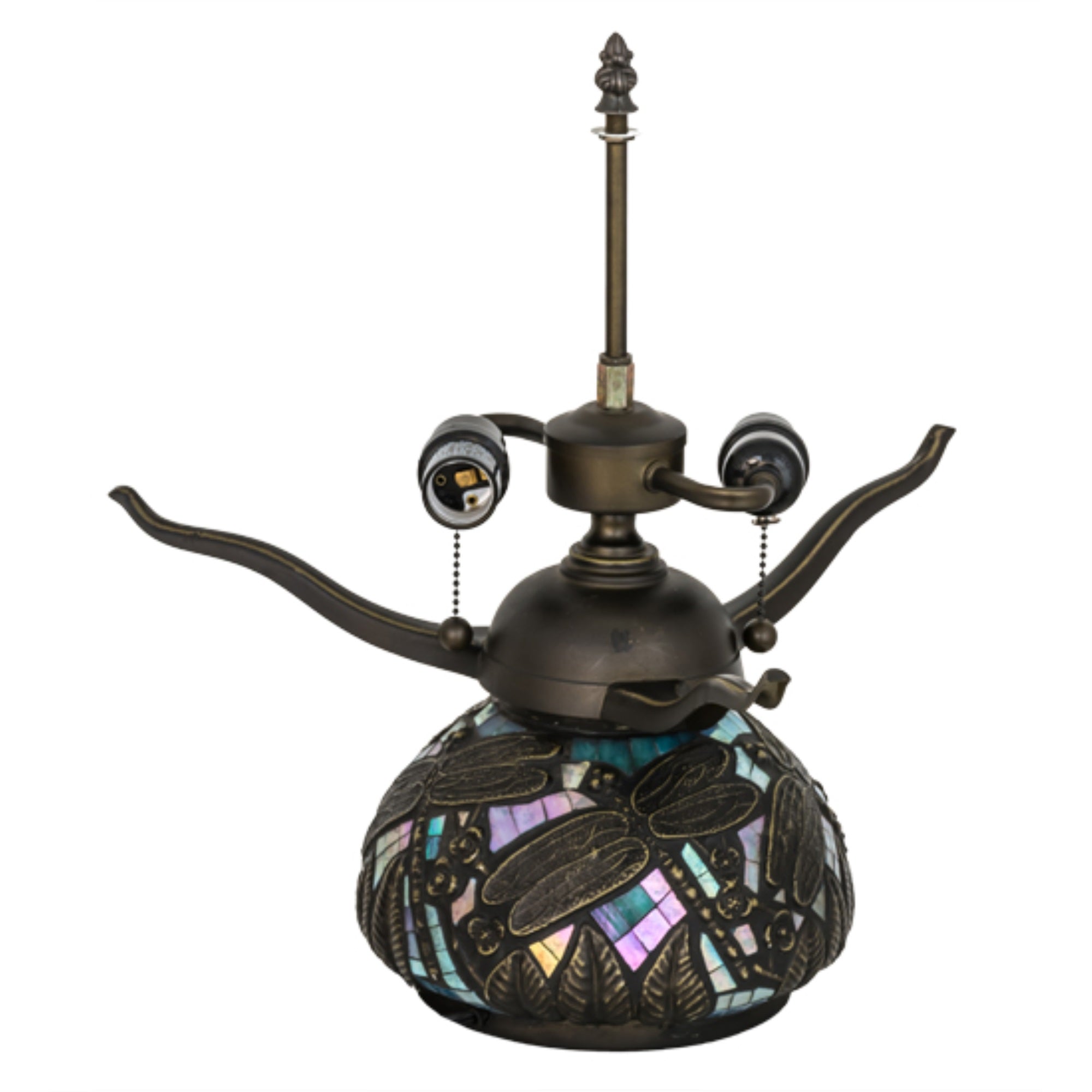 16 inchH MOSAIC DRAGONFLY 2 LT TABLE BASE HARDWARE