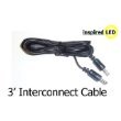3' (Three Foot) Cable For Use With All Inspired Led Systems
