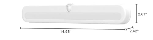 Bls Led Closet Light T01L - Super Bright 20 Led Motion Sensor, Battery/Dc Powered, 6000K Clean White, 2 Pack