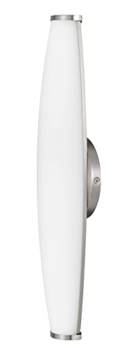 Cal Lighting LA-8030-18 Vanity Light, 18in Height, Acrylic Shade, White