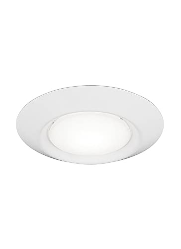 Sea Gull Lighting Traverse Lyte 6" Recessed Downlight LED Light, White, Model 14550S-15